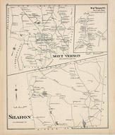 Mount Vernon, Mount Vernon Town, Sharon, New Hampshire State Atlas 1892 Uncolored